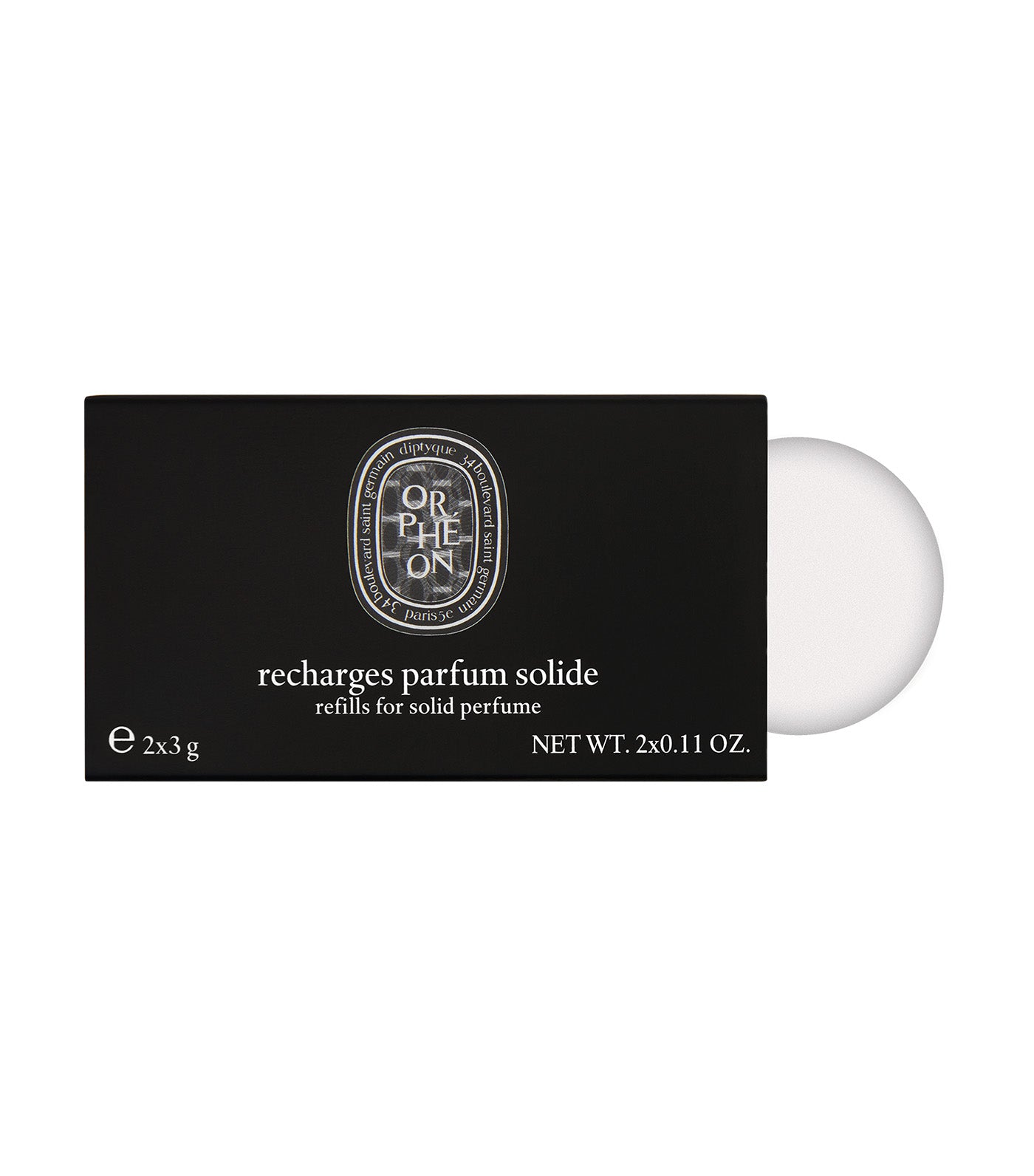 Orphéon Refills for solid perfume