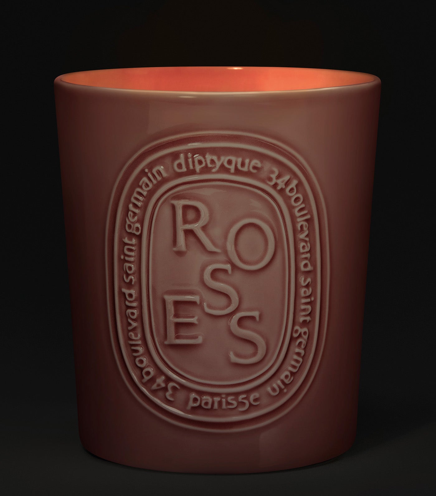 Roses Candle