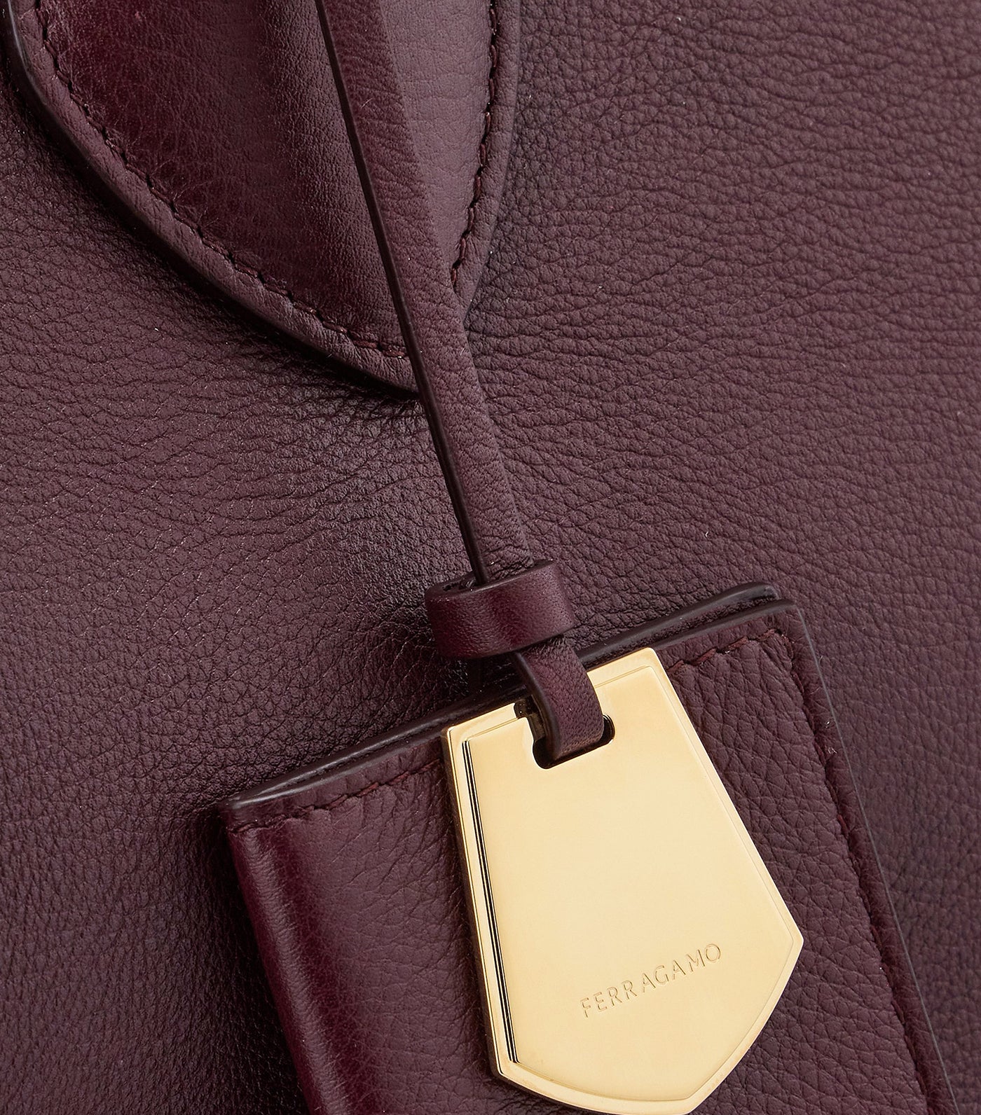 Tote Bag (L) Dark Barolo