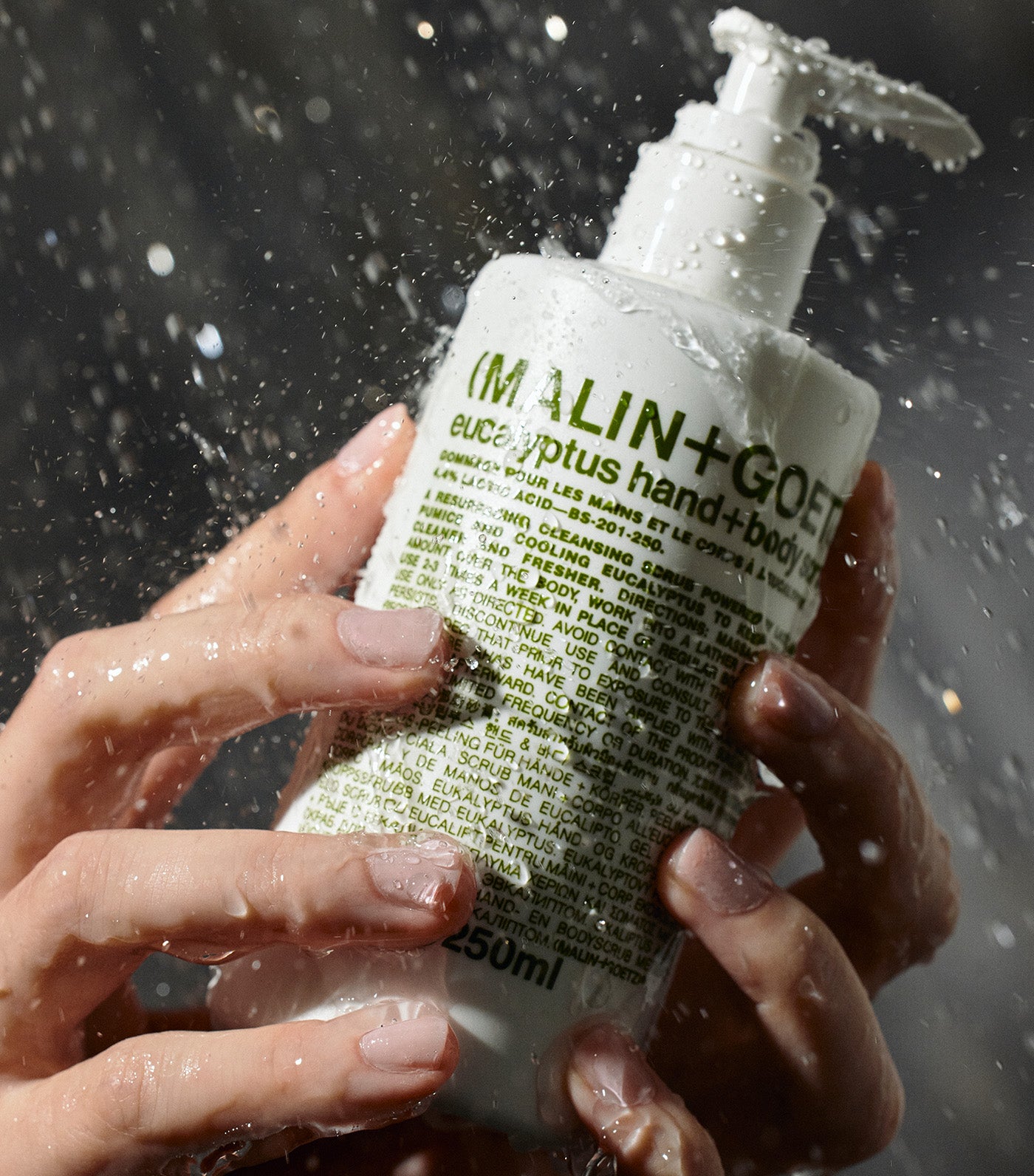 eucalyptus hand + body scrub