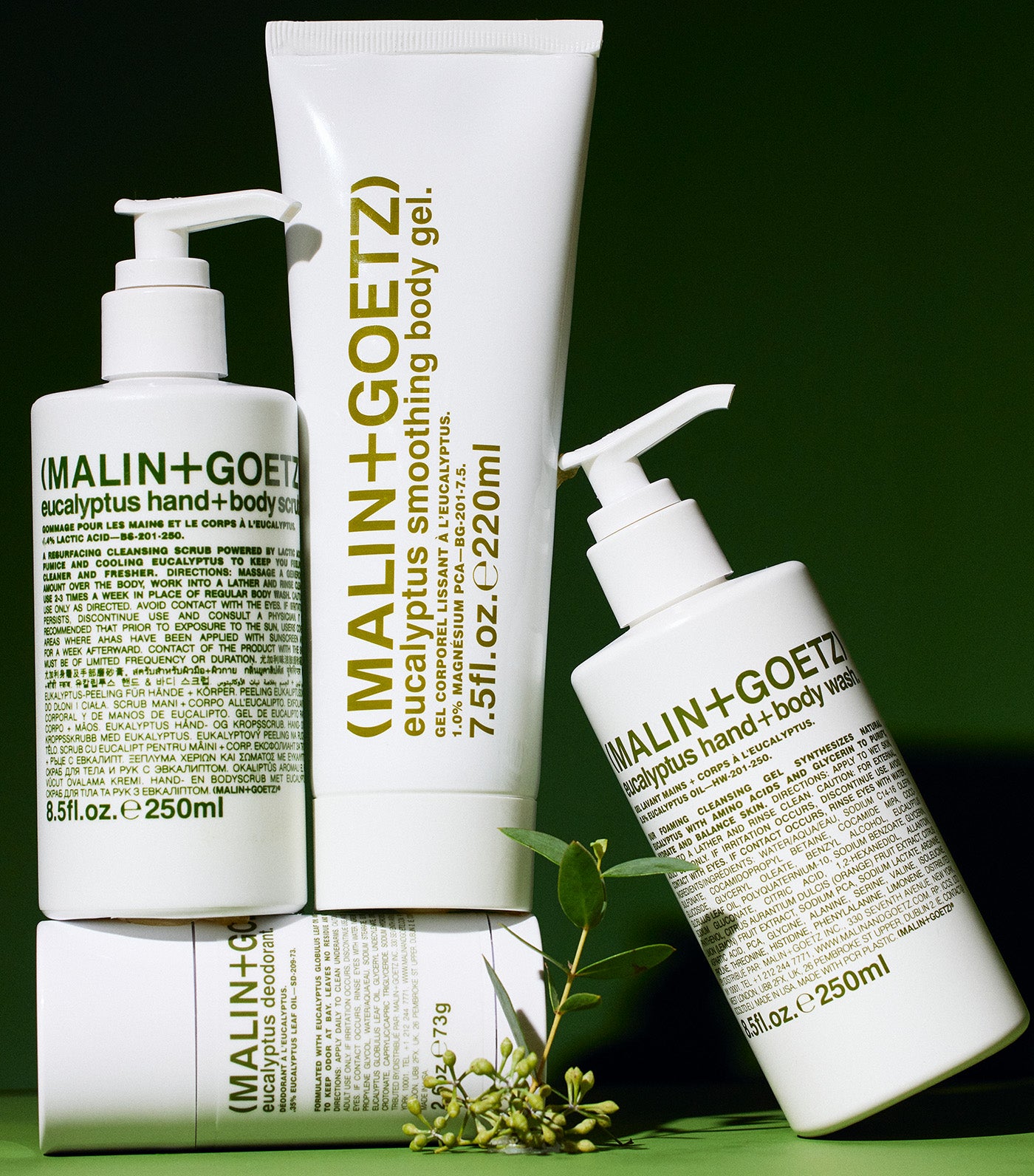 eucalyptus hand + body scrub