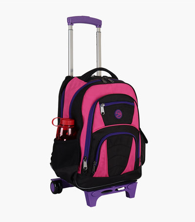 Large Backpack Stroller - Fuchsia and Black