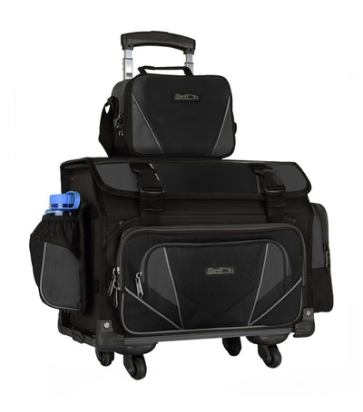 Large Housetype Trolley Set - Black and Charcoal