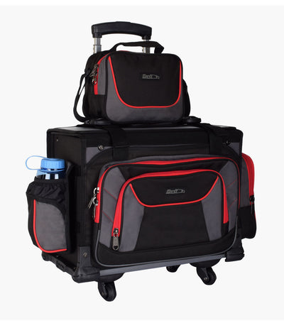 Large Boxtype Trolley Set - Black and Red