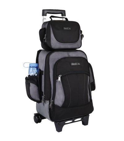 Large Upright Trolley Set - Black and Charcoal