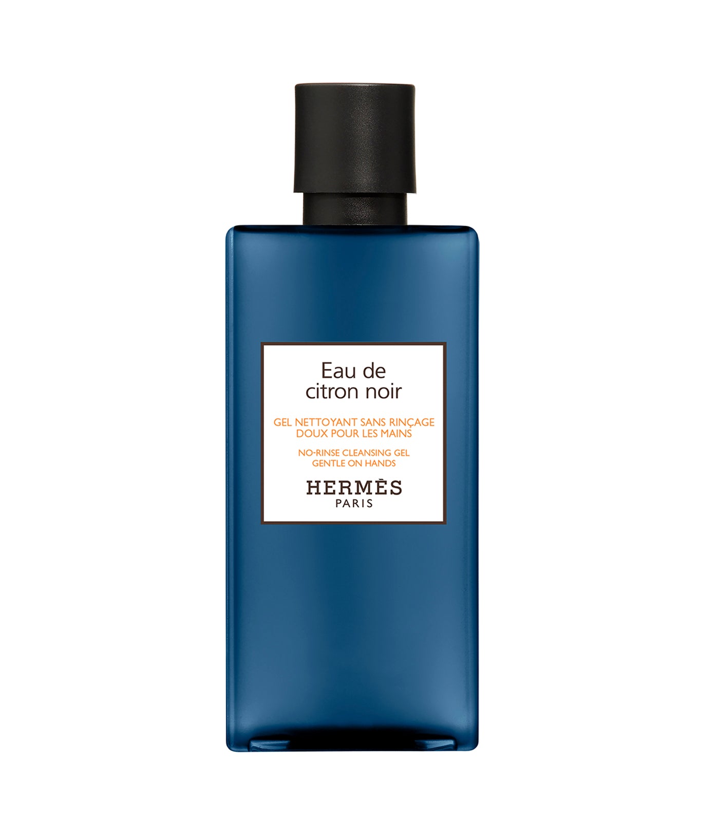 Eau de citron noir, Gentle no-rinse cleansing gel for the hands