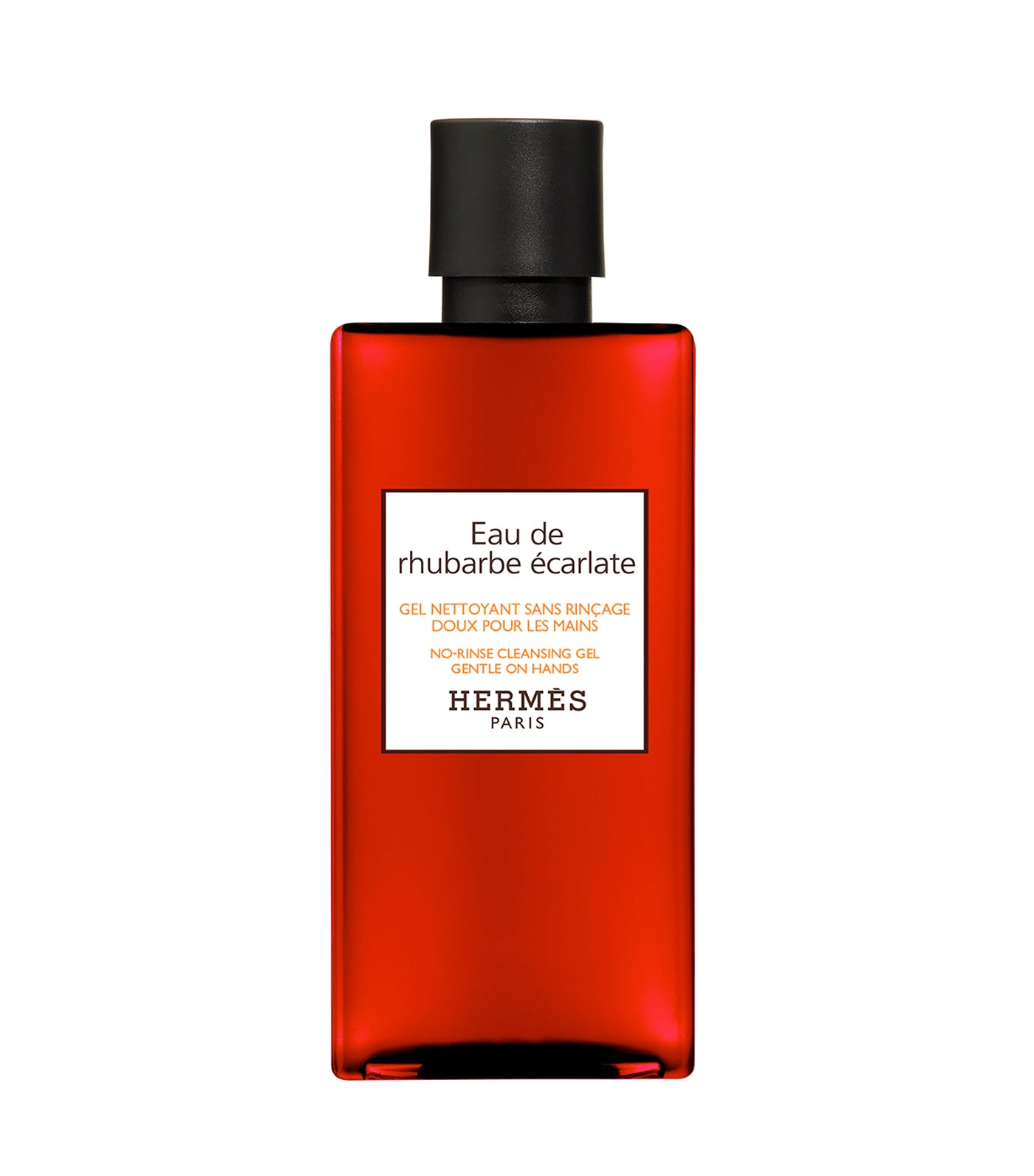 Eau de rhubarbe écarlate, Gentle no-rinse cleansing gel for the hands