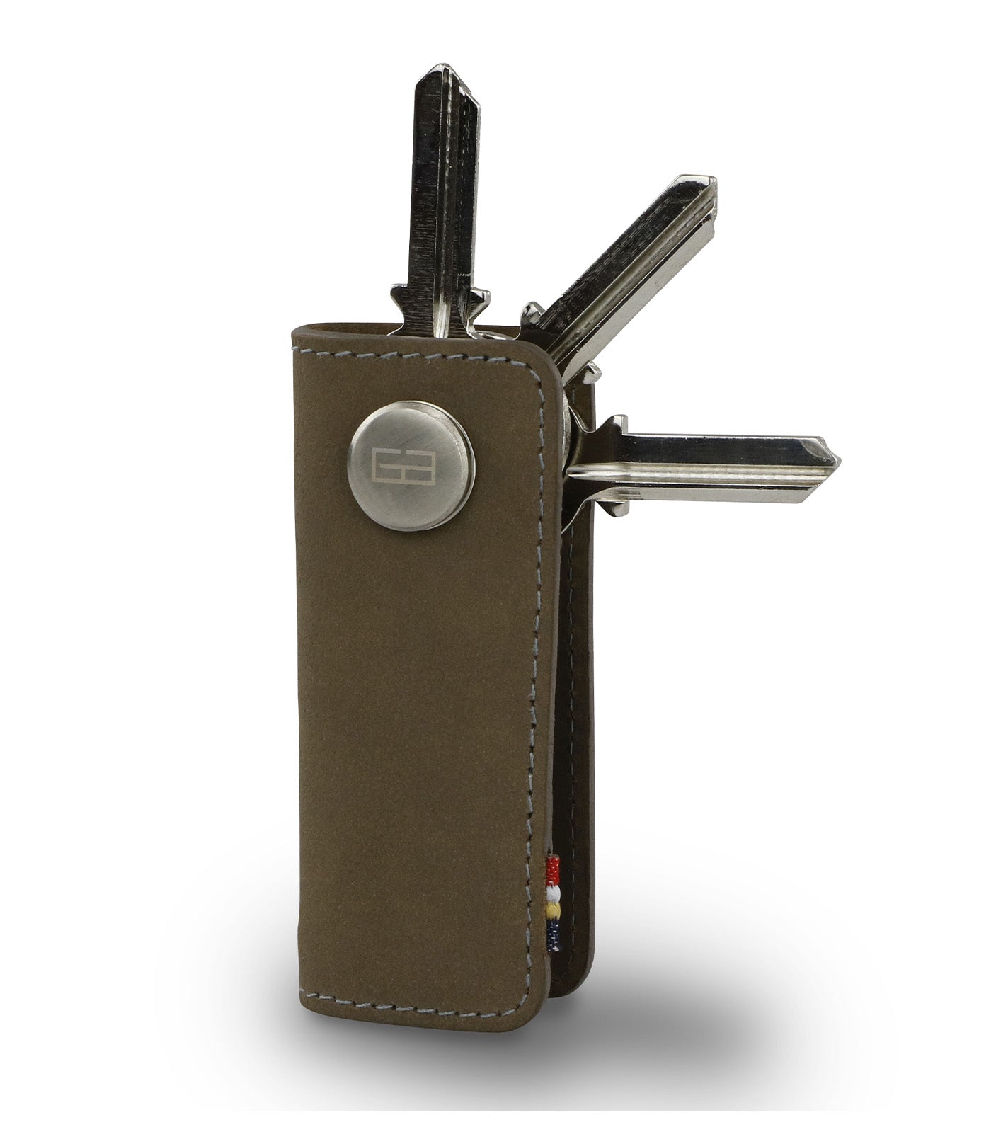 Garzini Lusso Key Holder Metal Gray
