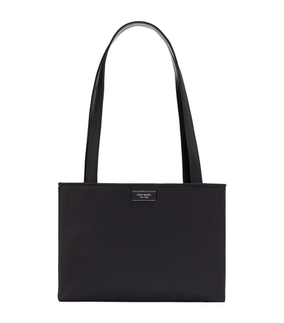 Sam Icon Nylon Medium Shoulder Bag Black