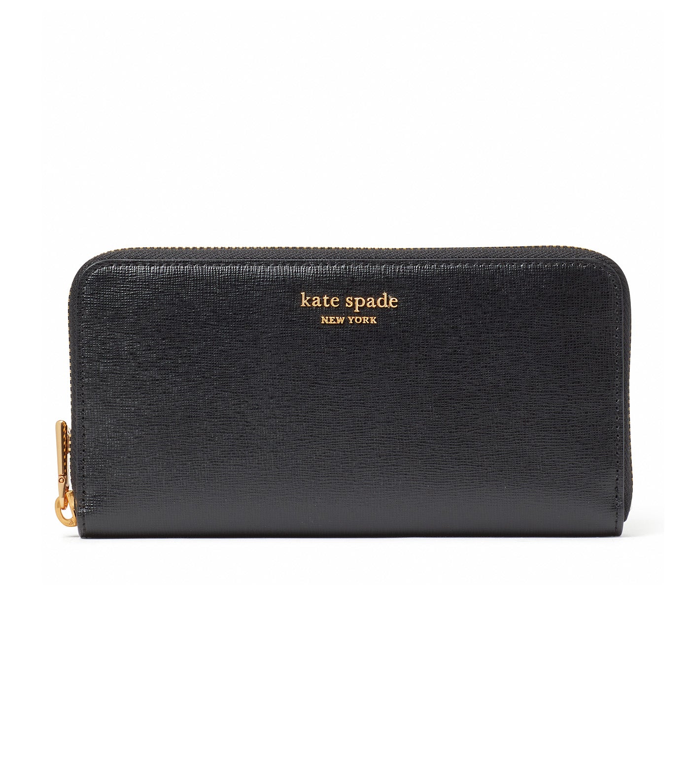 Morgan Zip-around Continental Wallet- Black