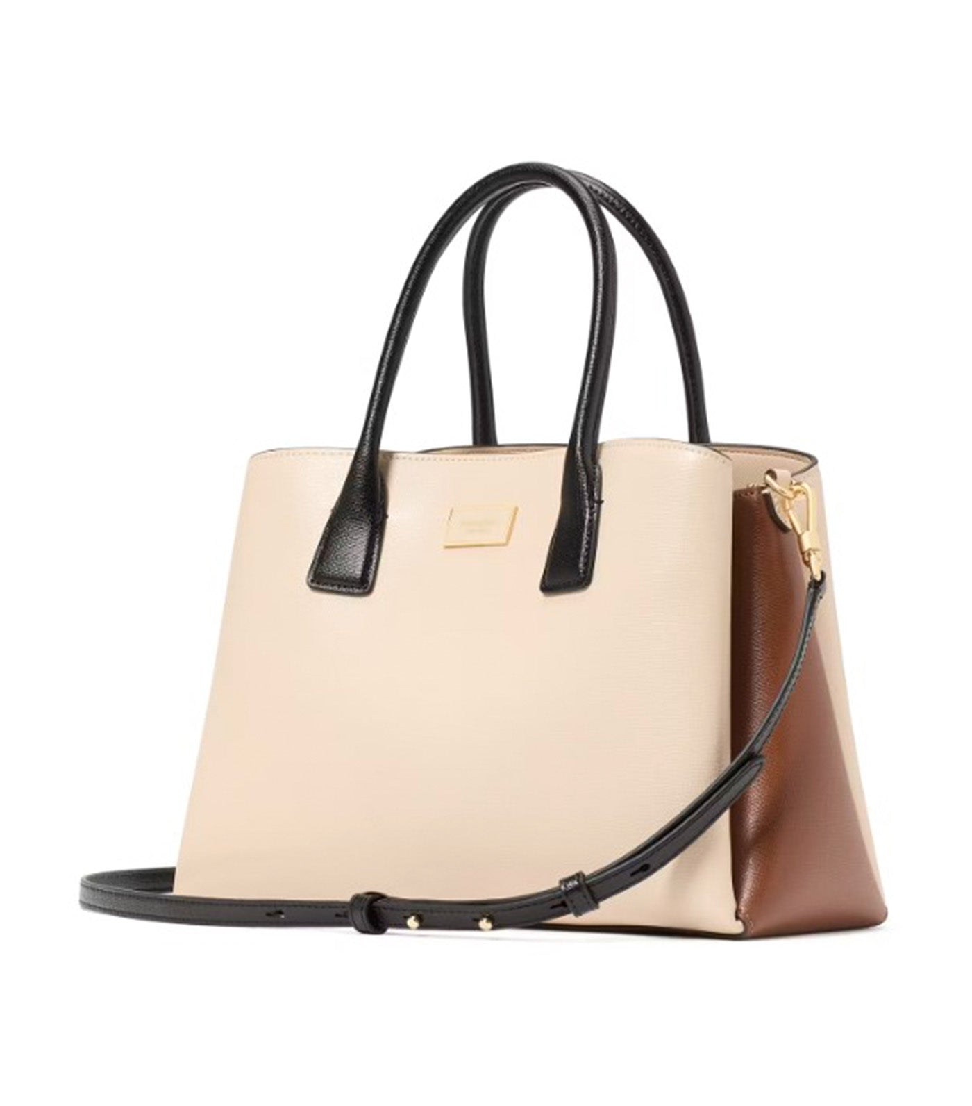 Serena Colorblocked Satchel Milk Glass Multi