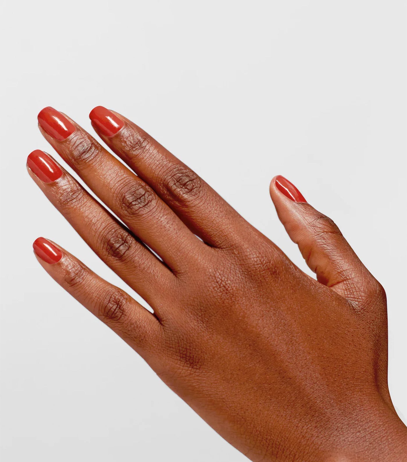 OPI Infinite Shine Knock 'Em Red