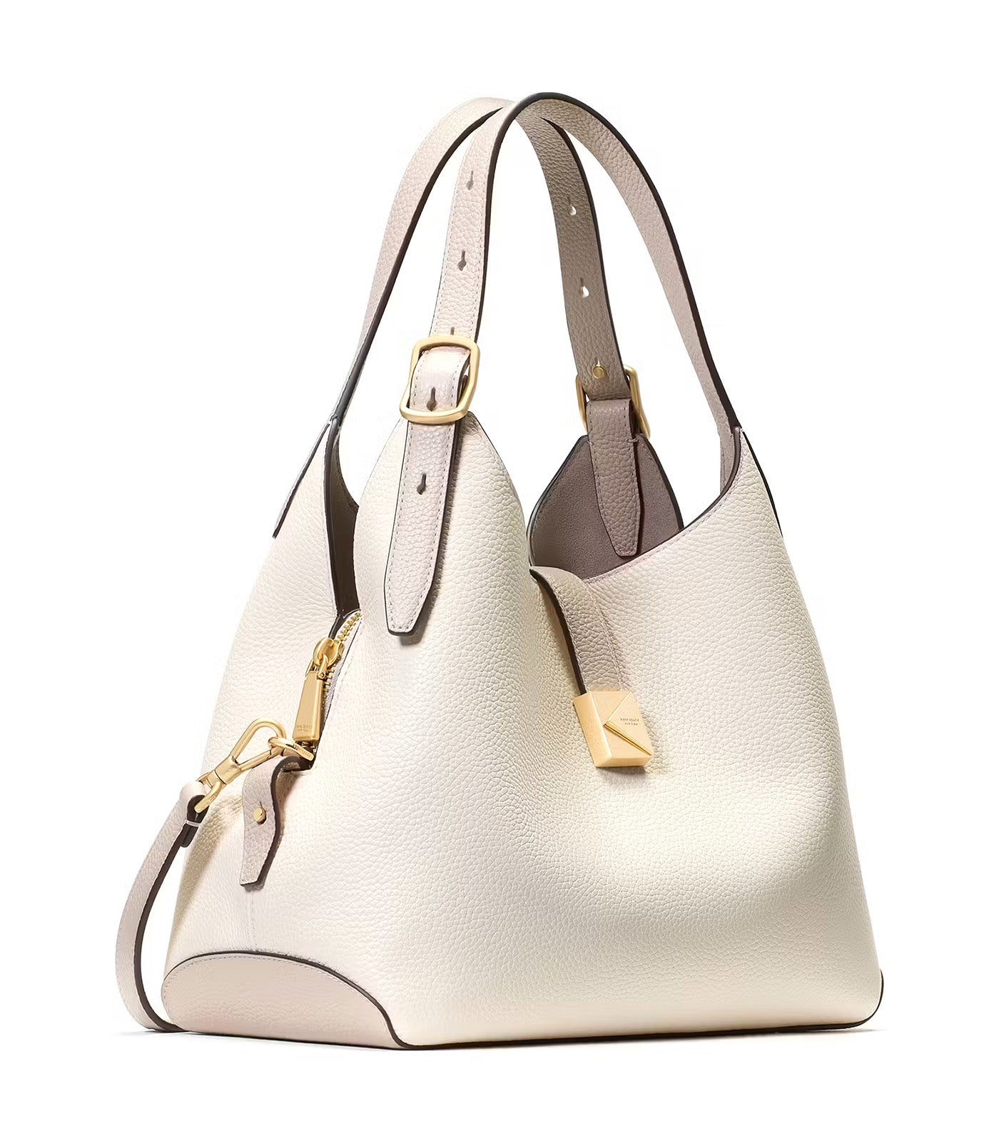 Kate Spade New York Deco Medium Crossbody Tote Cashew Milk