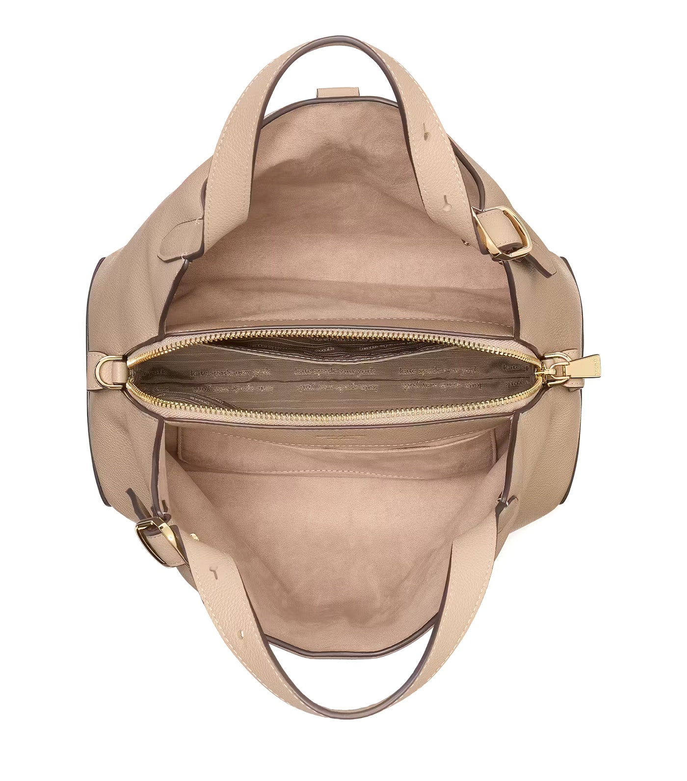 Kate Spade New York Deco Medium Crossbody Tote Timeless Taupe