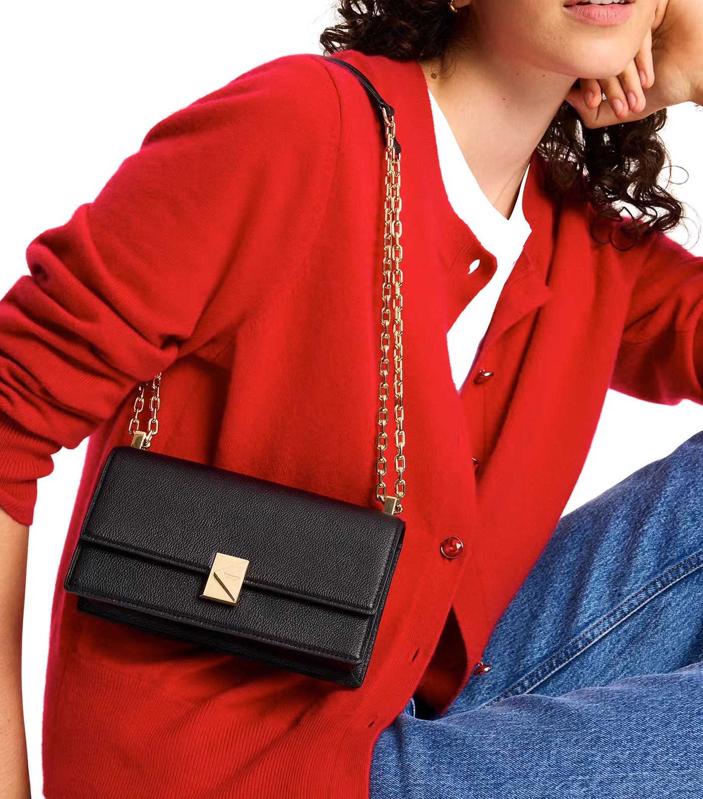 Deco Mini Flap Chain Crossbody