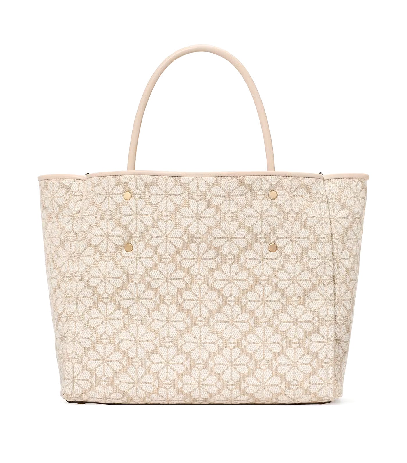 Kate Spade New York Spade Flower Jacquard Medium Everything Tote Natural Multi