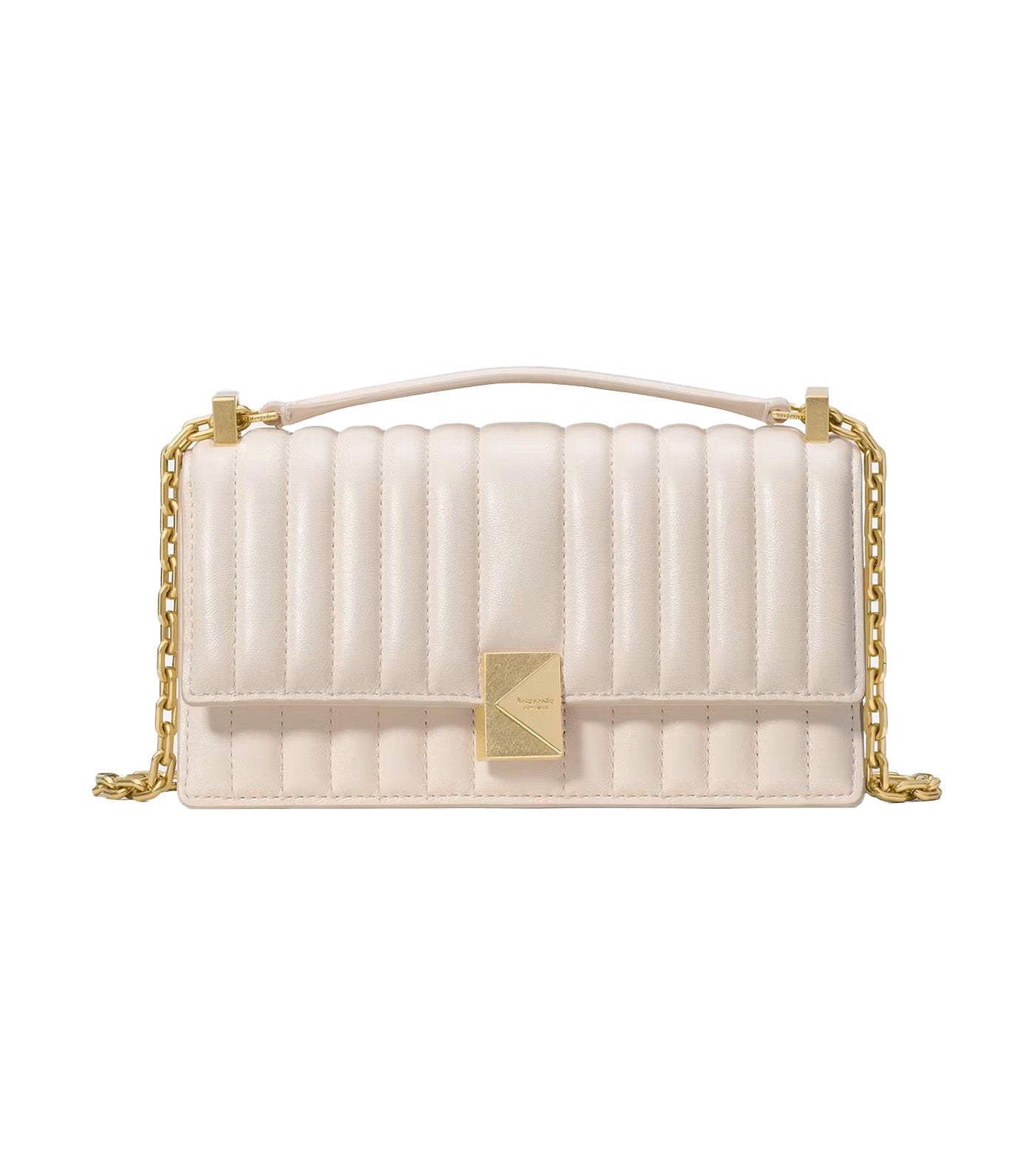 Deco Quilted Mini Flap Chain Crossbody