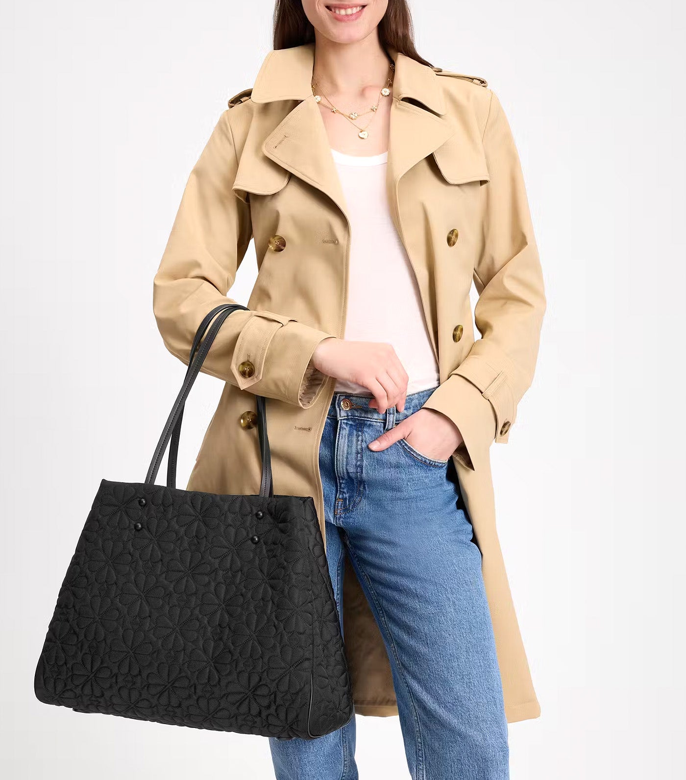 Tilly Quilted Large Tote Bag