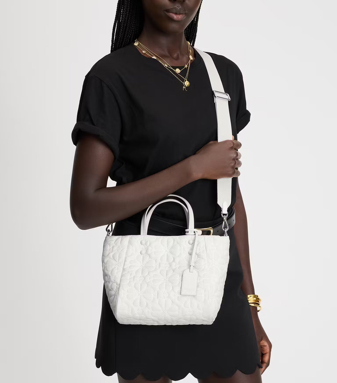 Tilly Quilted Small Tote Bag
