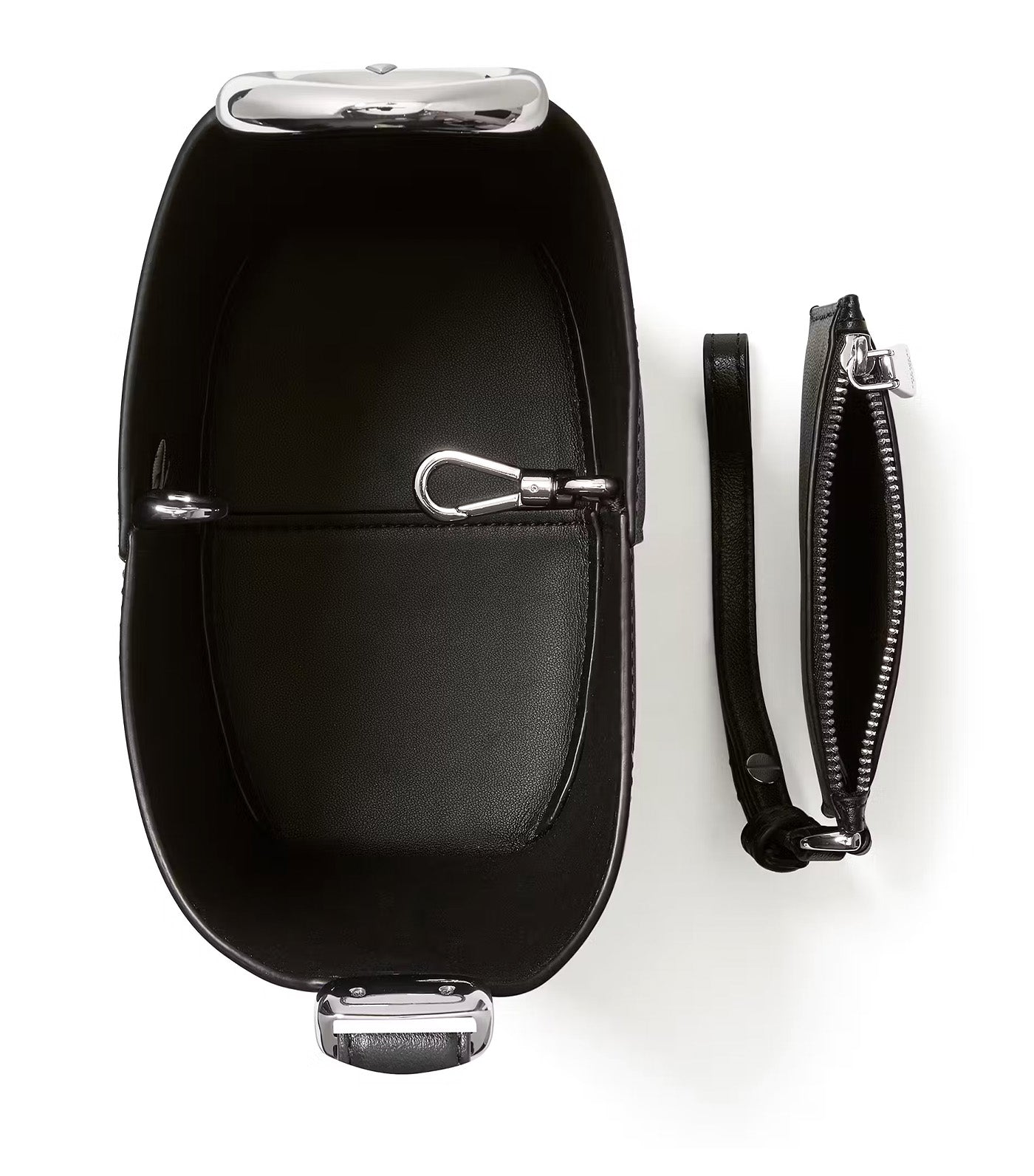 Halo Mini Bucket Bag Black