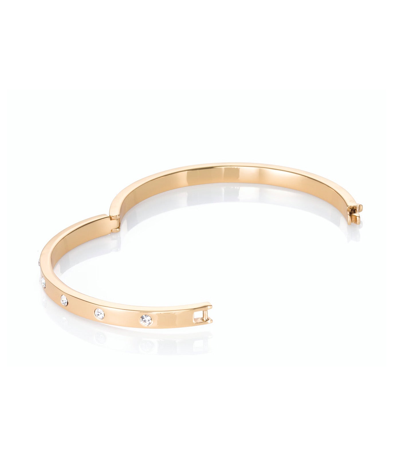 Set in Stone Hinged Bangle