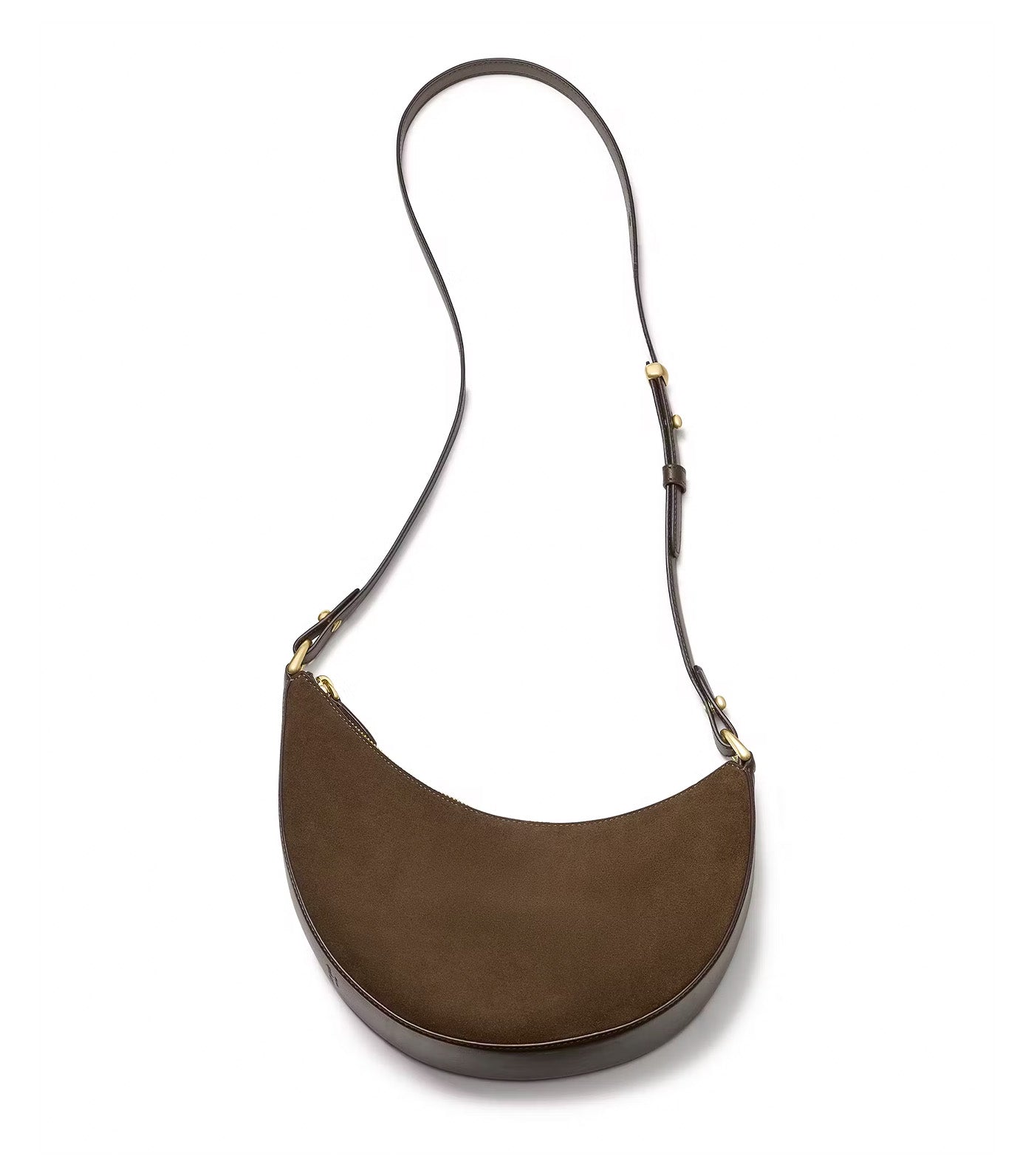 Duo Suede Crossbody Burnt Sage