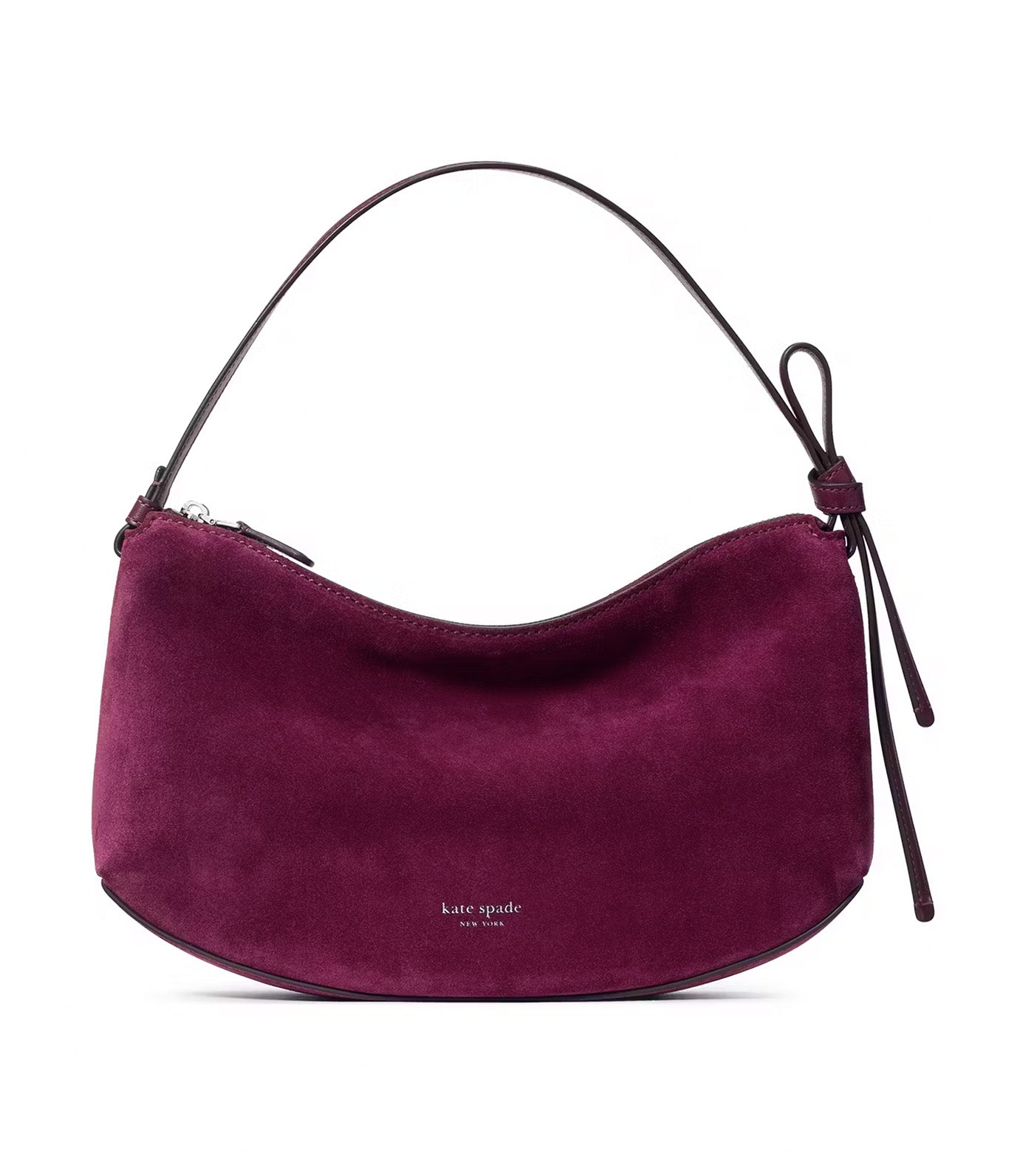 Loop Suede Shoulder Bag