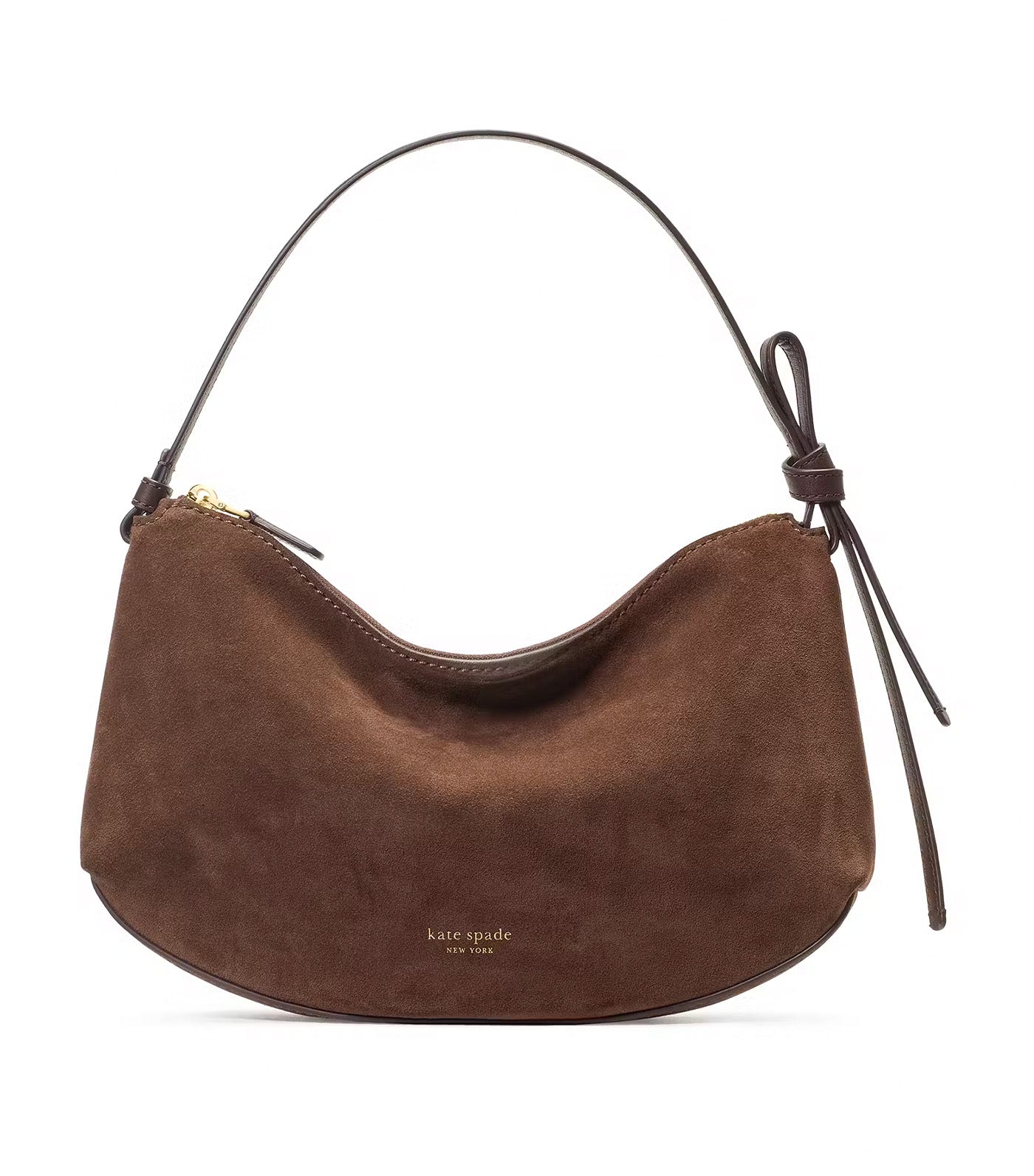 Loop Suede Shoulder Bag