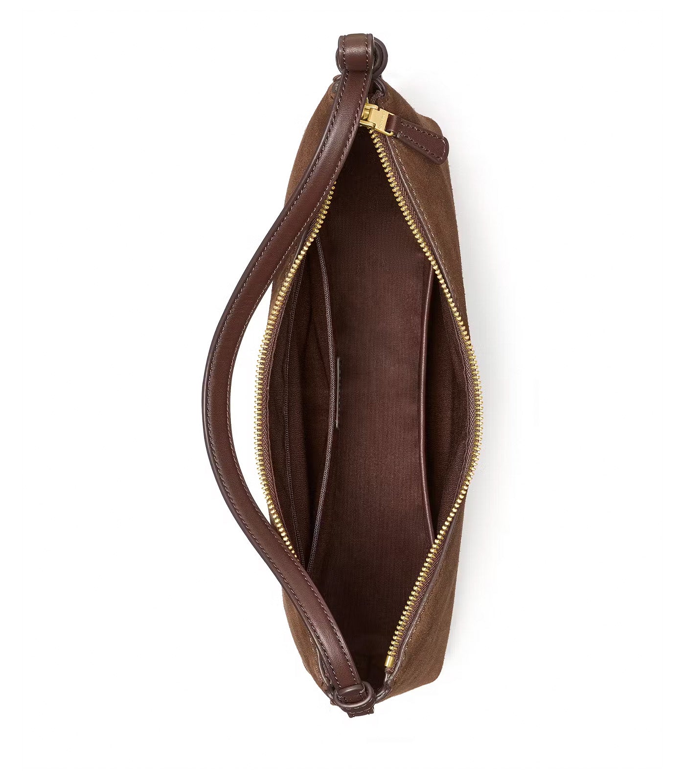 Loop Suede Shoulder Bag