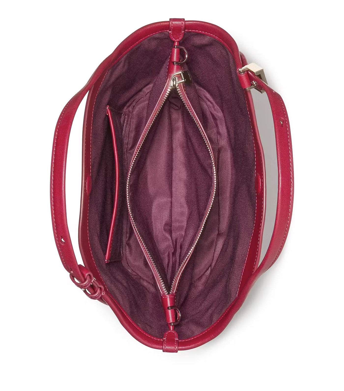 Deco Small Tulip Tote Bag Red Jam