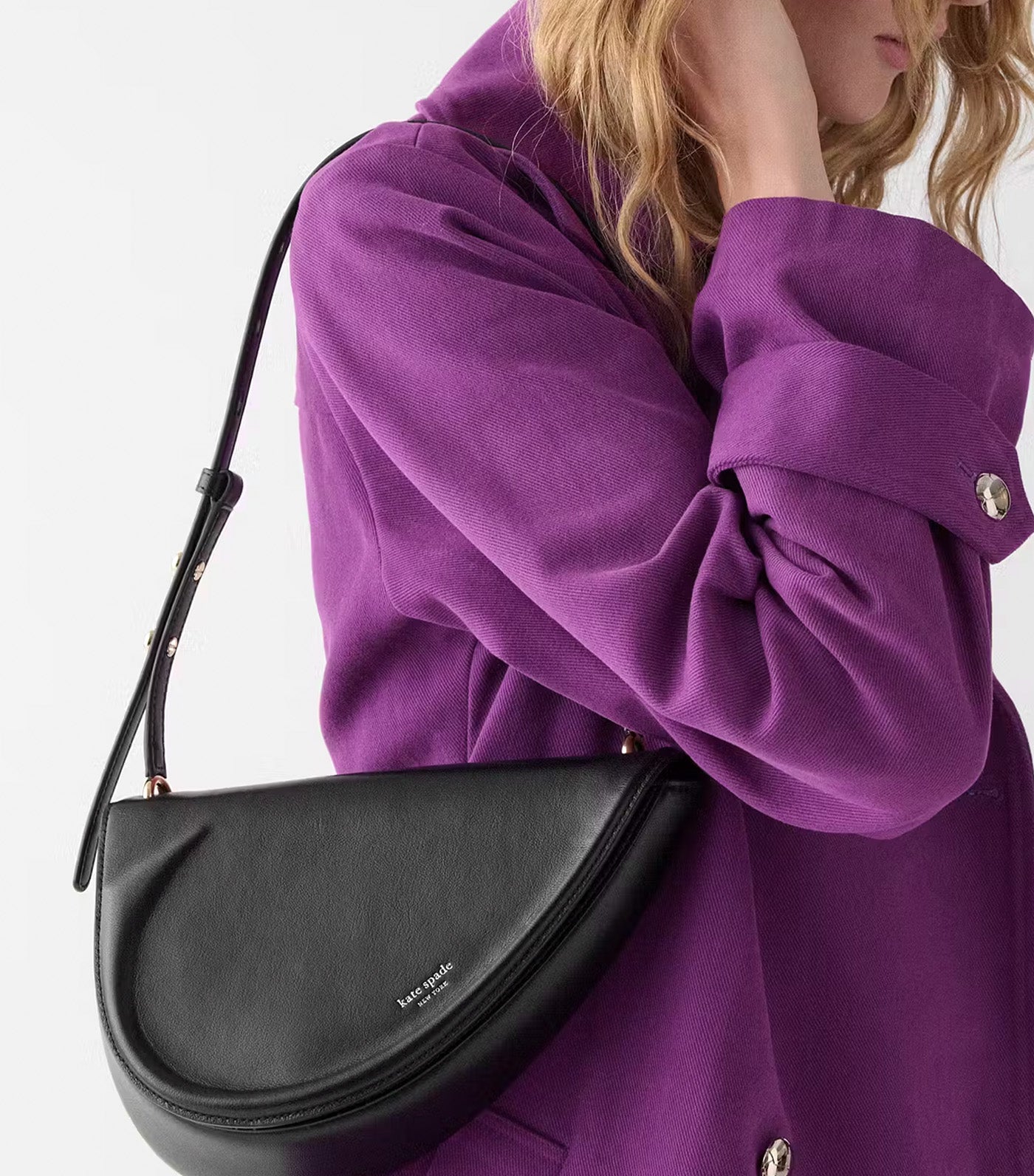The Spade Shoulder Bag Black