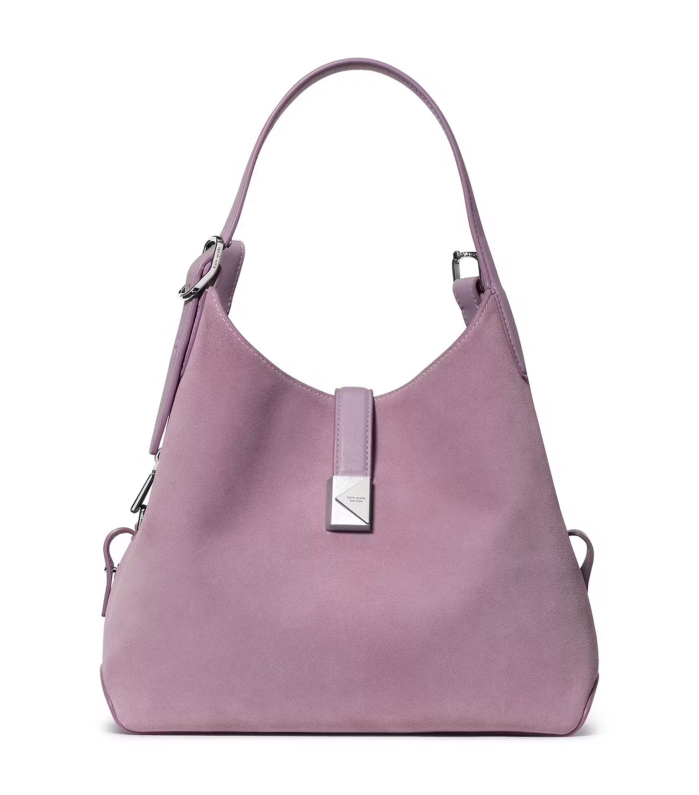 Deco Suede Crossbody Tote Bag Market Purple Multi