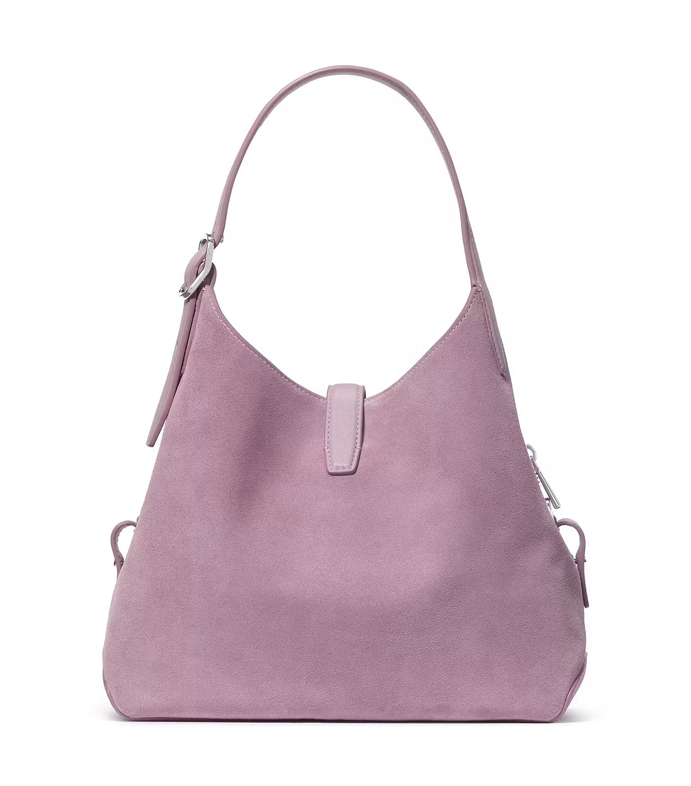 Deco Suede Crossbody Tote Bag Market Purple Multi