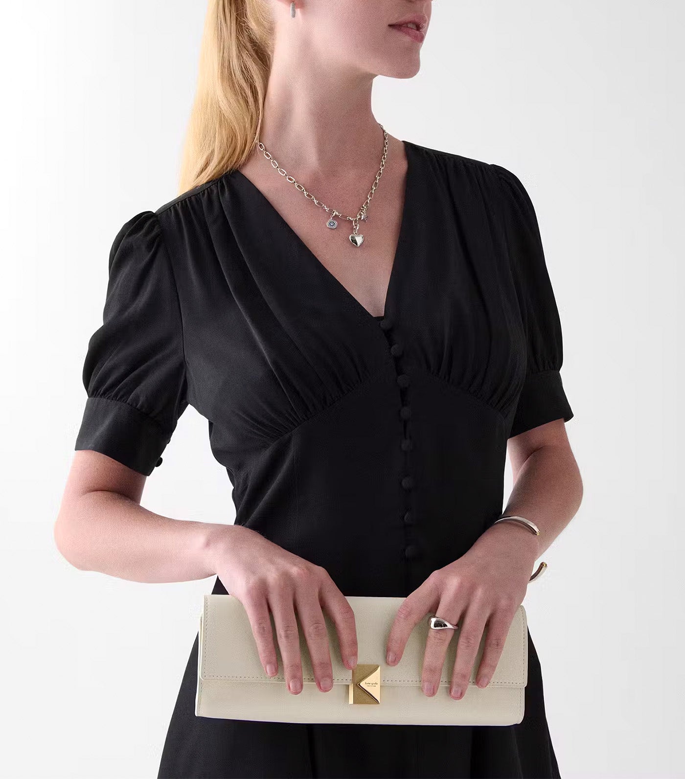 Deco Pieced Glazed Soft Mini Shoulder