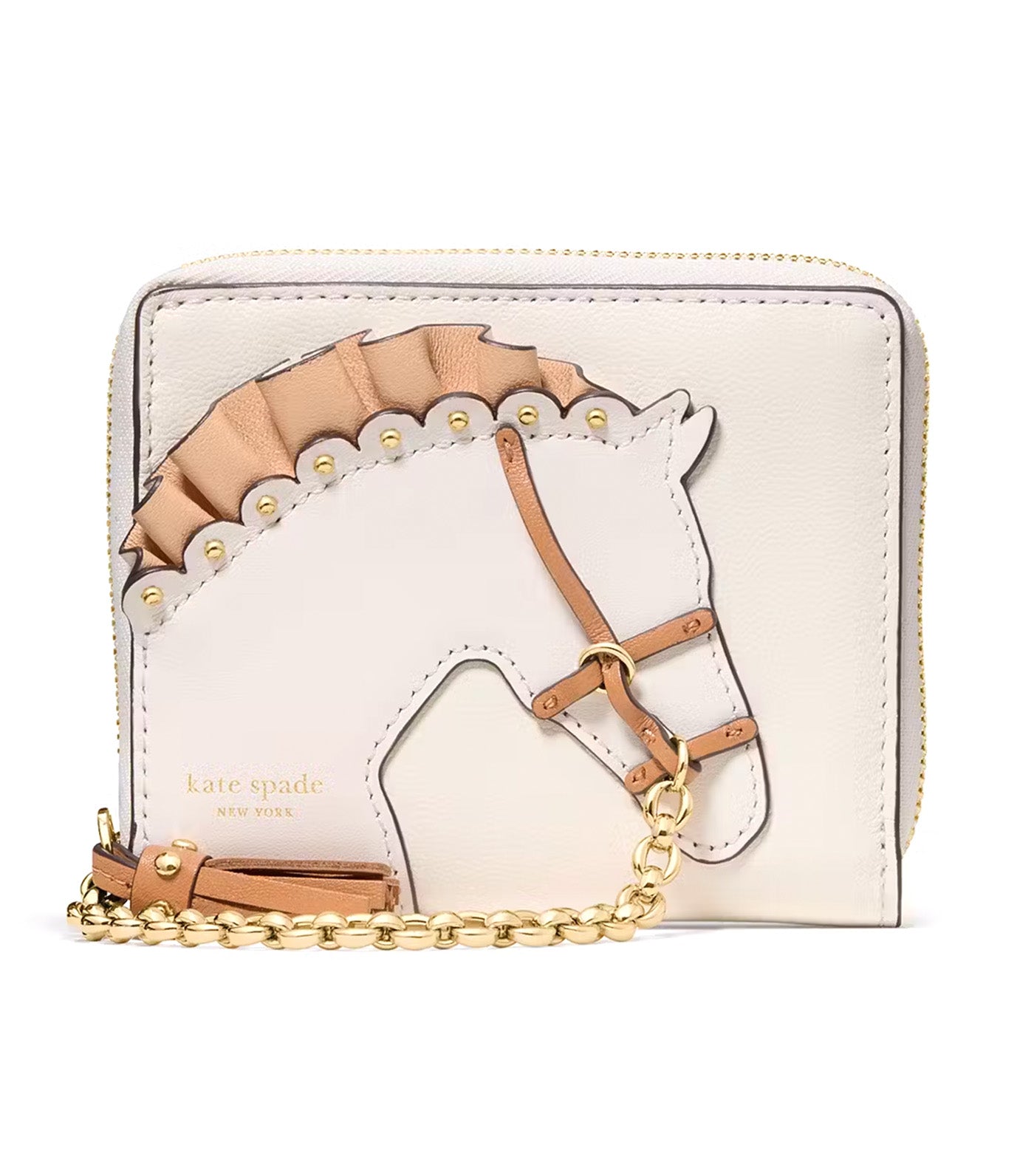 Saddle Up Compact Wallet Cashew Milk Multi