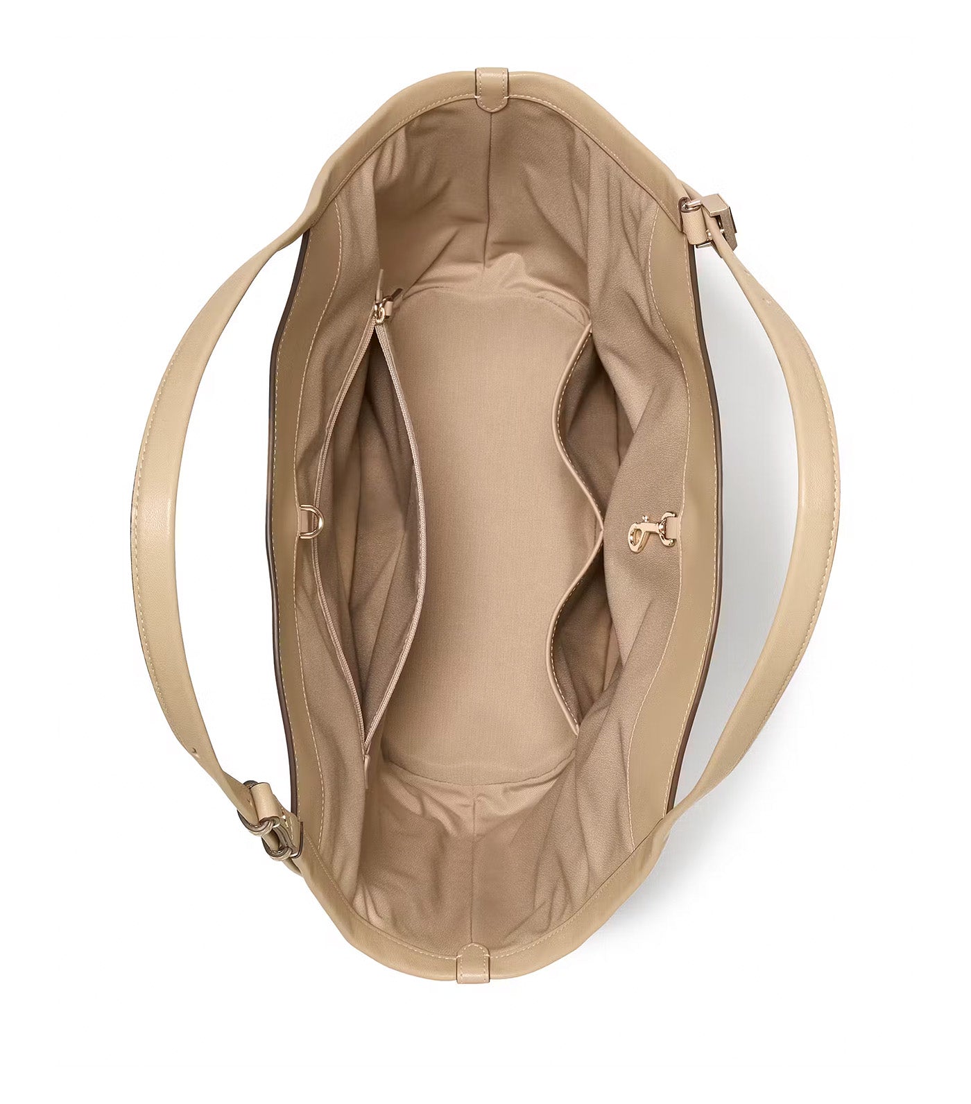 Deco Tulip Tote Bag Timeless Taupe