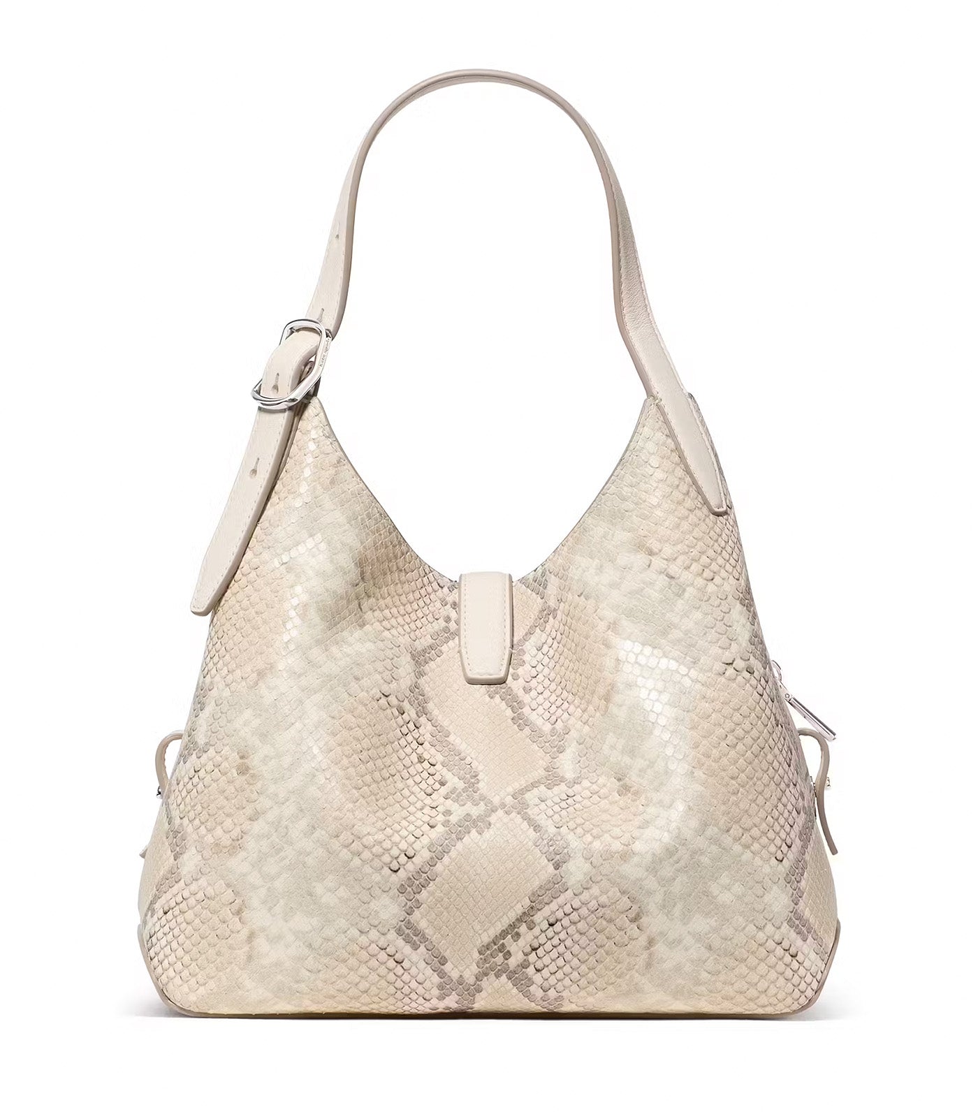 Deco Snake Embossed Crossbody Tote