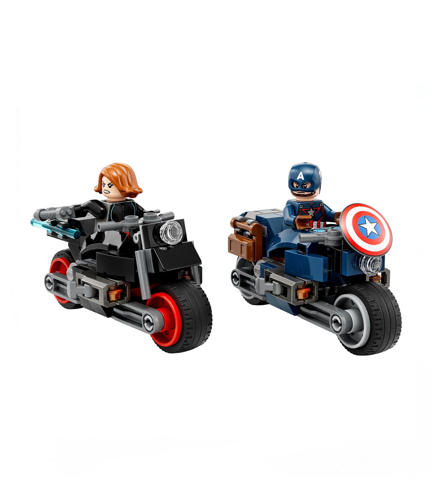 Marvel Black Widow & Captain America Motorcycles