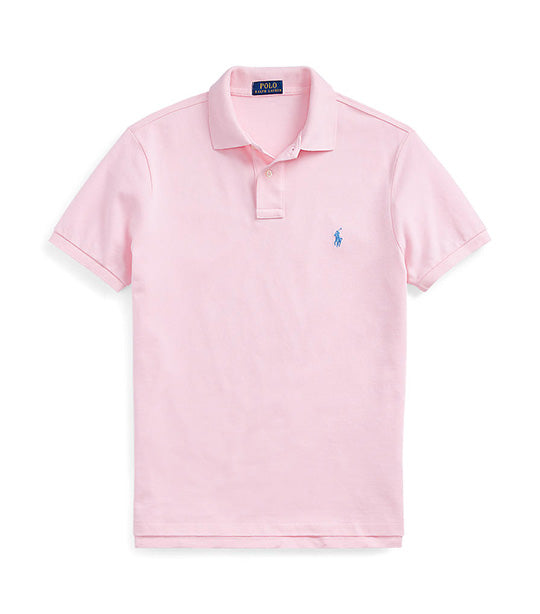 Men's Classic Fit Mesh Polo Shirt Carmel Pink
