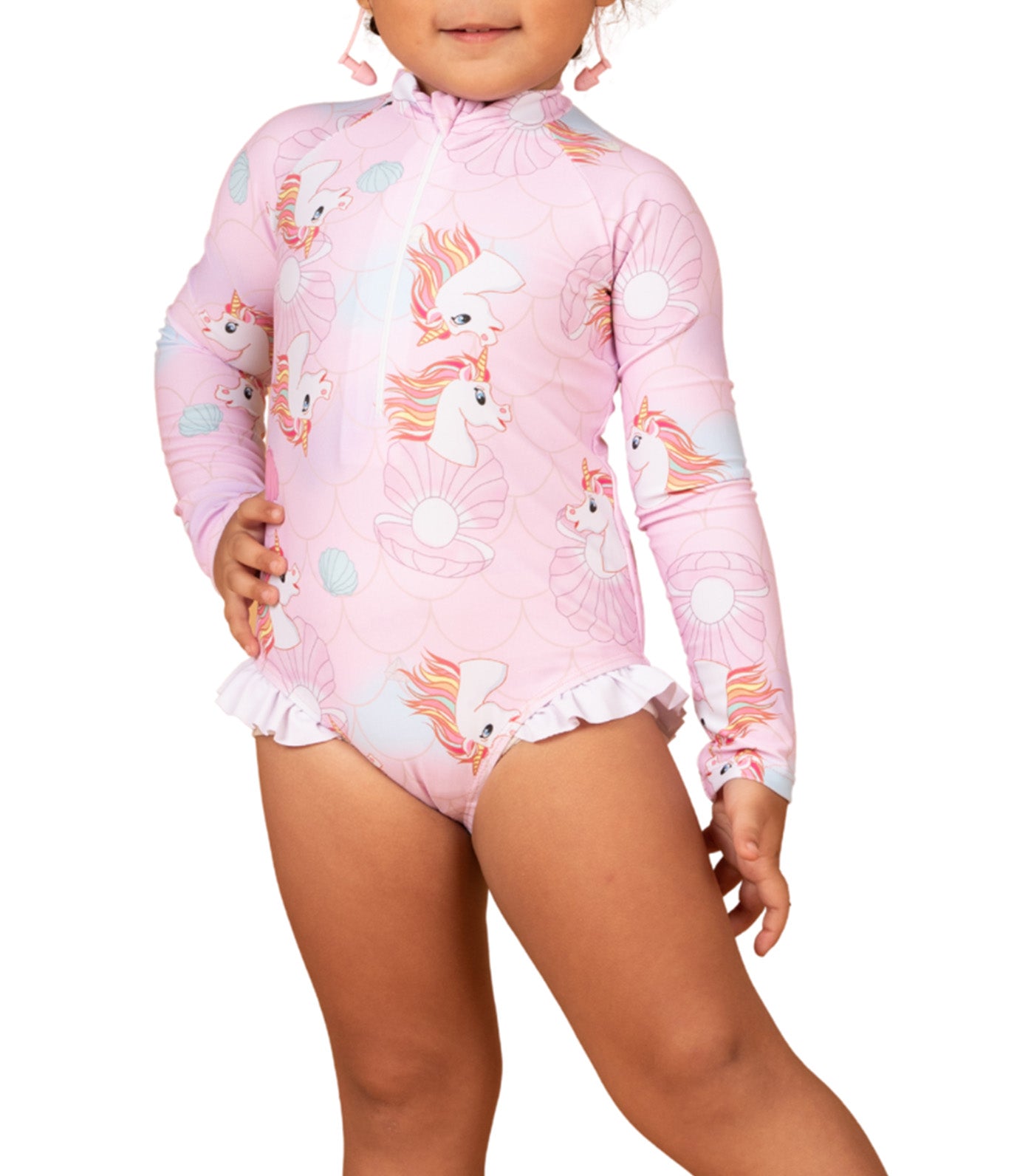 Little Paddler Kaylee Rashguard Long Sleeves Unicorn