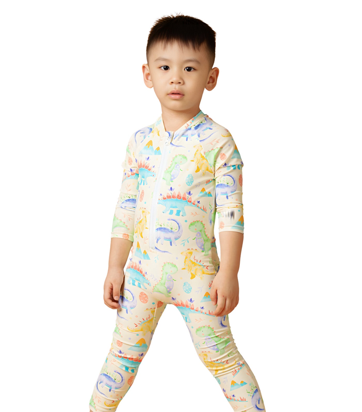 Melo Full-on Rashguard with Hat Dinosaur