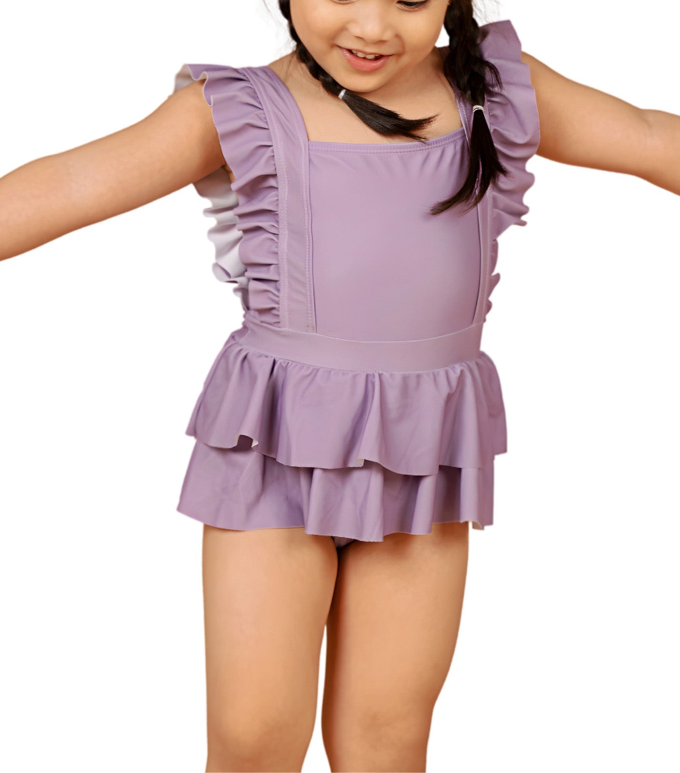 Little Paddler Penelope Swimsuit Violet