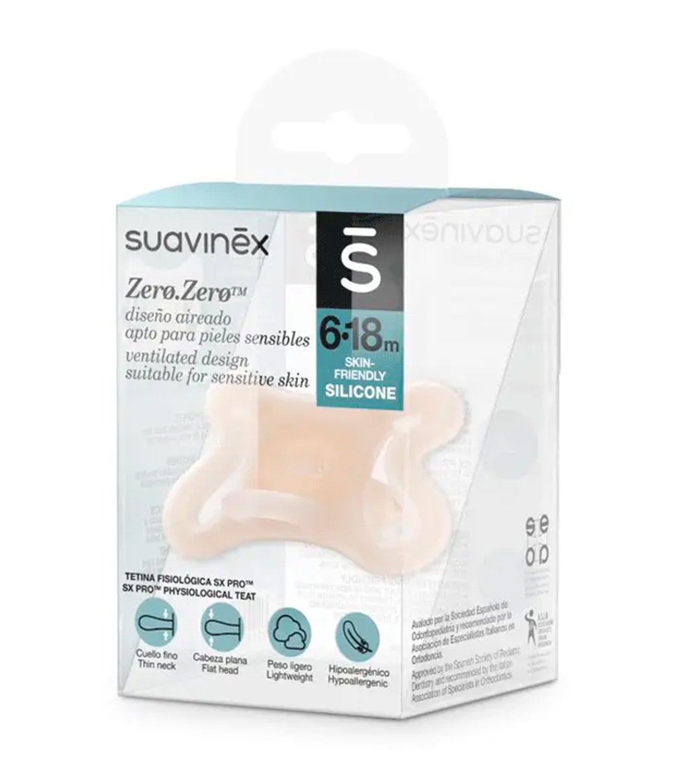 Zero Zero Soother with SX Pro Physiological Nipple