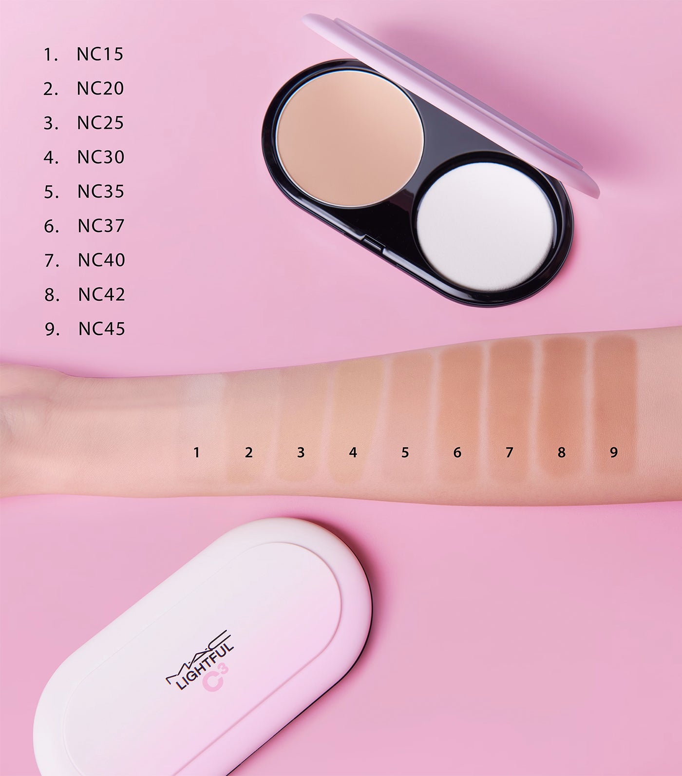 Lightful C³ Natural Silk Powder Foundation SPF 15/PA++ Refill