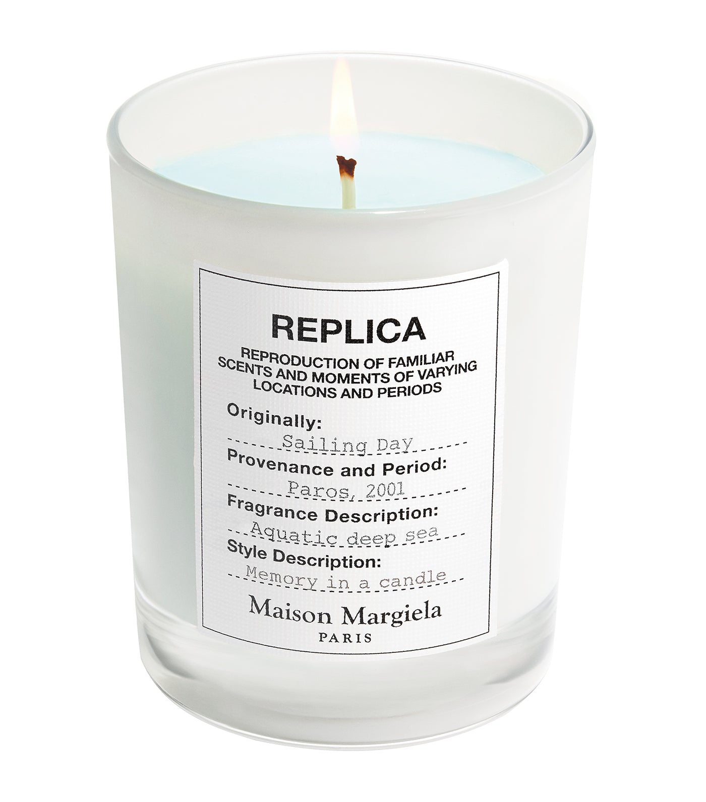 Replica Sailing Day Candle