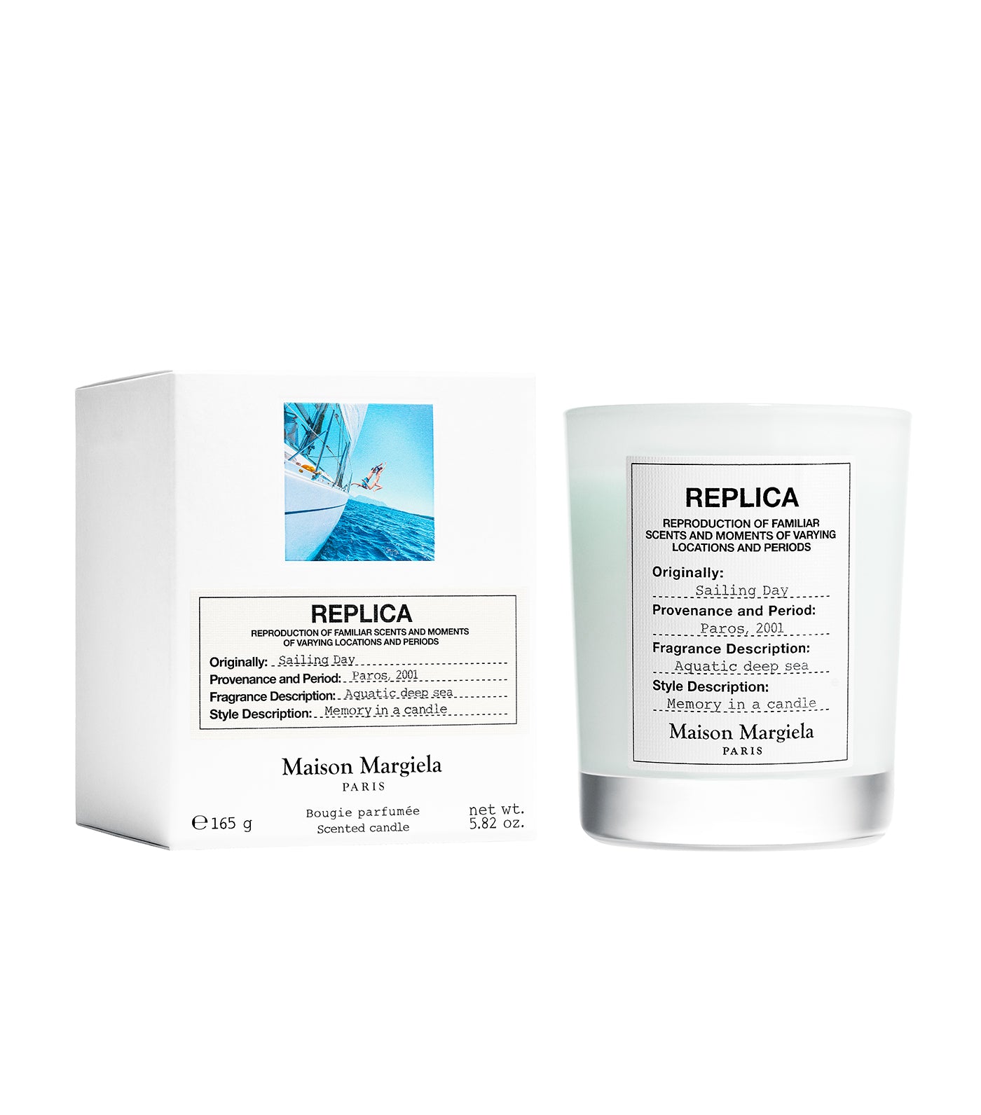 Replica Sailing Day Candle