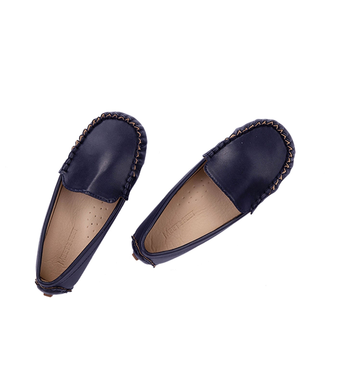 Seth Kids Loafers for Boys - Navy Blue