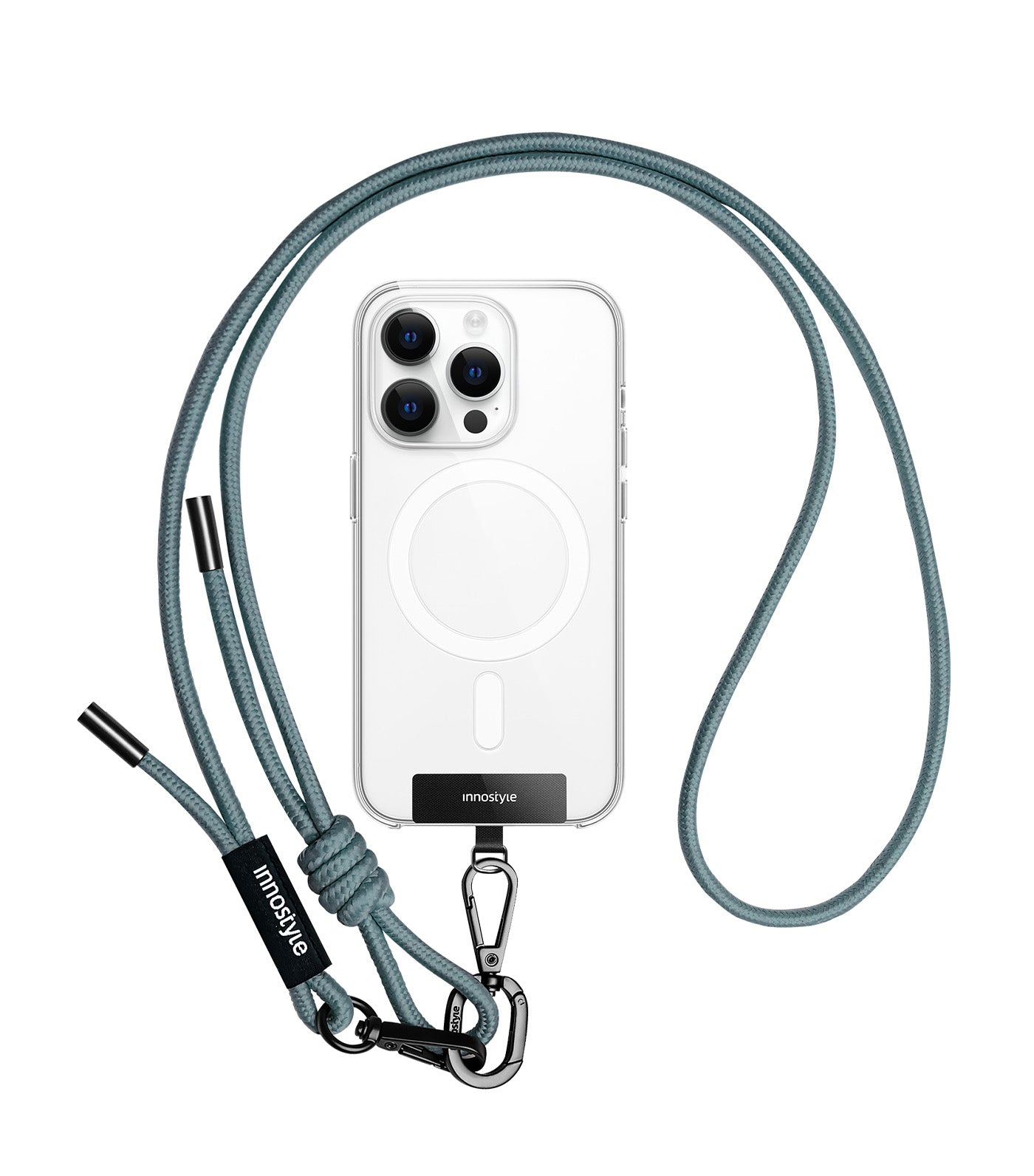 Phone Lanyard 6mm Misty Green
