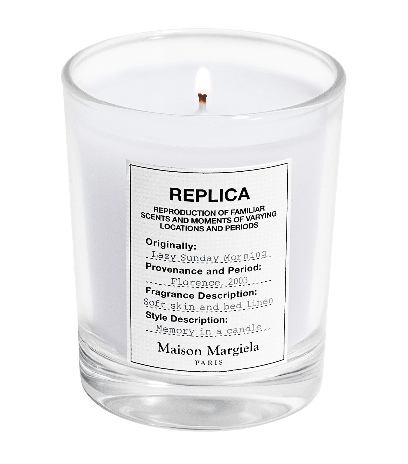 Replica Lazy Sunday Morning Candle