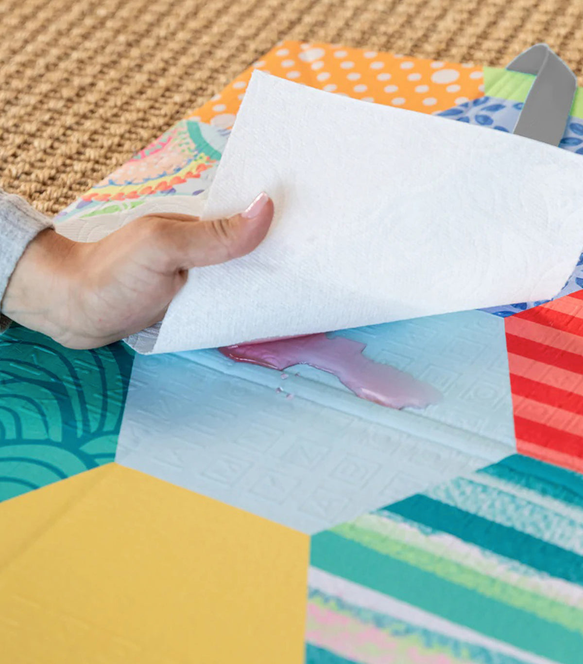 Foldable Soft Foam Mat Multicolor